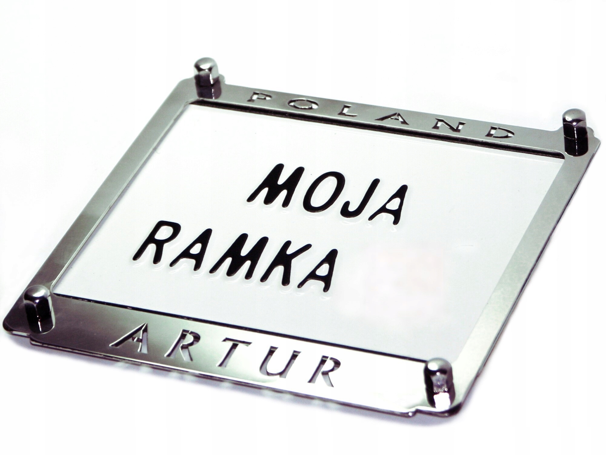 Рамка для мотоцикла Chopper ваша напис!