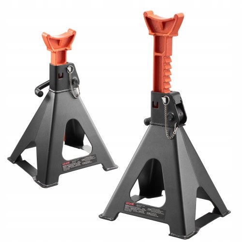 Zdvíhacie Podpery Vevor 6 Ton Nastaviteľné 37-58 CM Oceľové Páry