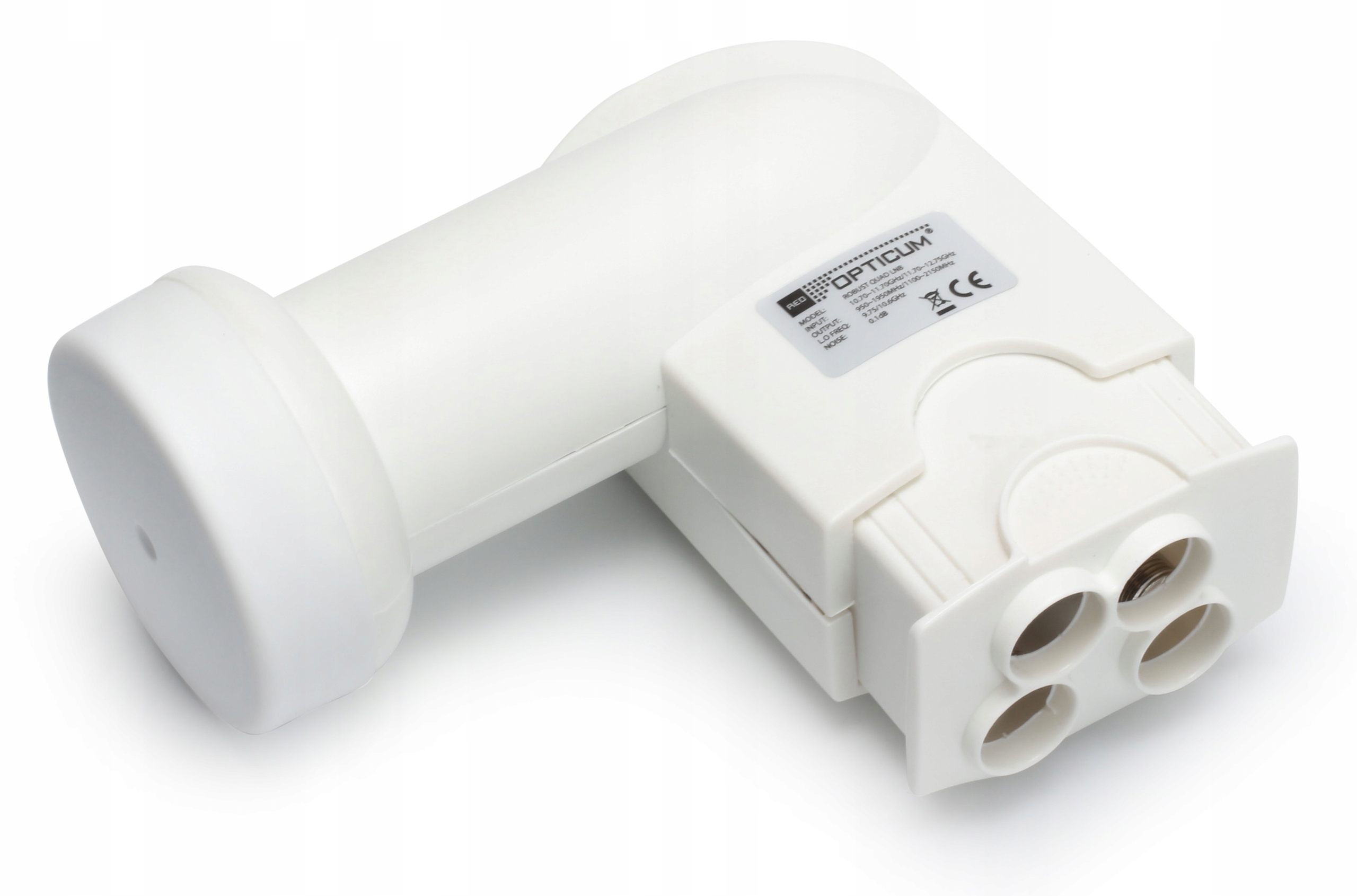 KONWERTER QUAD OPTICUM RED ROBUST POCZWÓRNY + 4xF Marka Opticum