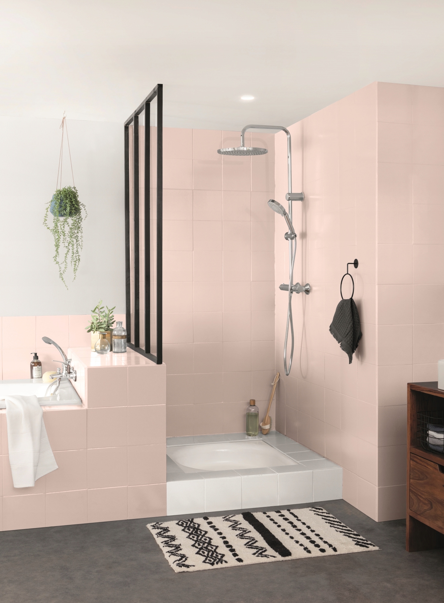 EASY RENOWACJA V33 ŁAZIENKA PUDROWY RÓŻ 0,75L Marka V33