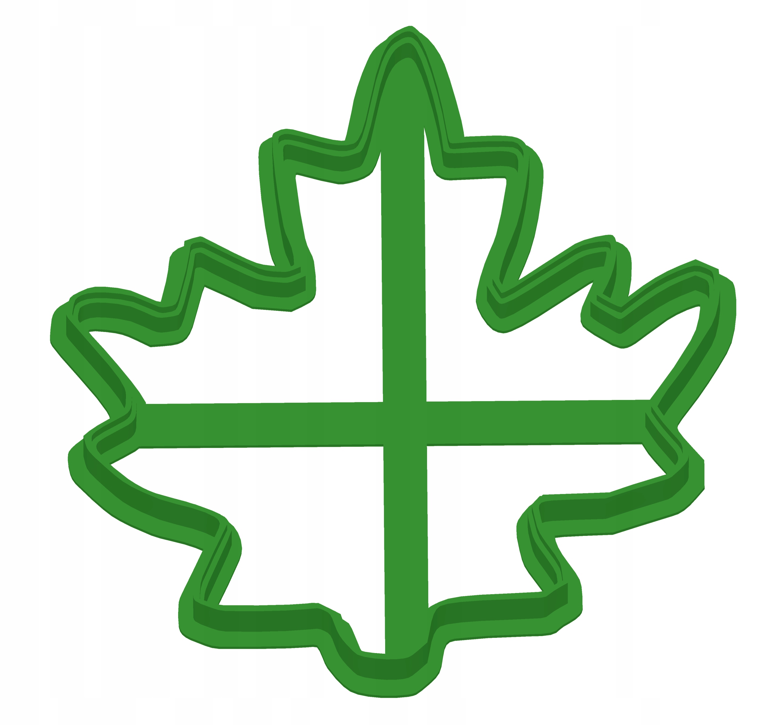 

Foremka ciastek wykrawacz klon liść klonu