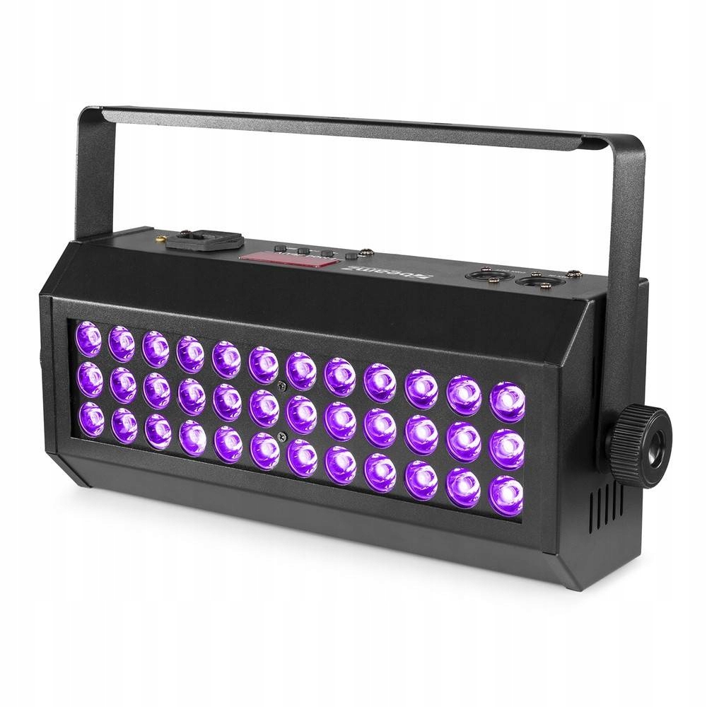 Reflektor Ultrafiolet LED 36x3W LED DMX XLR IEC Stan opakowania oryginalne
