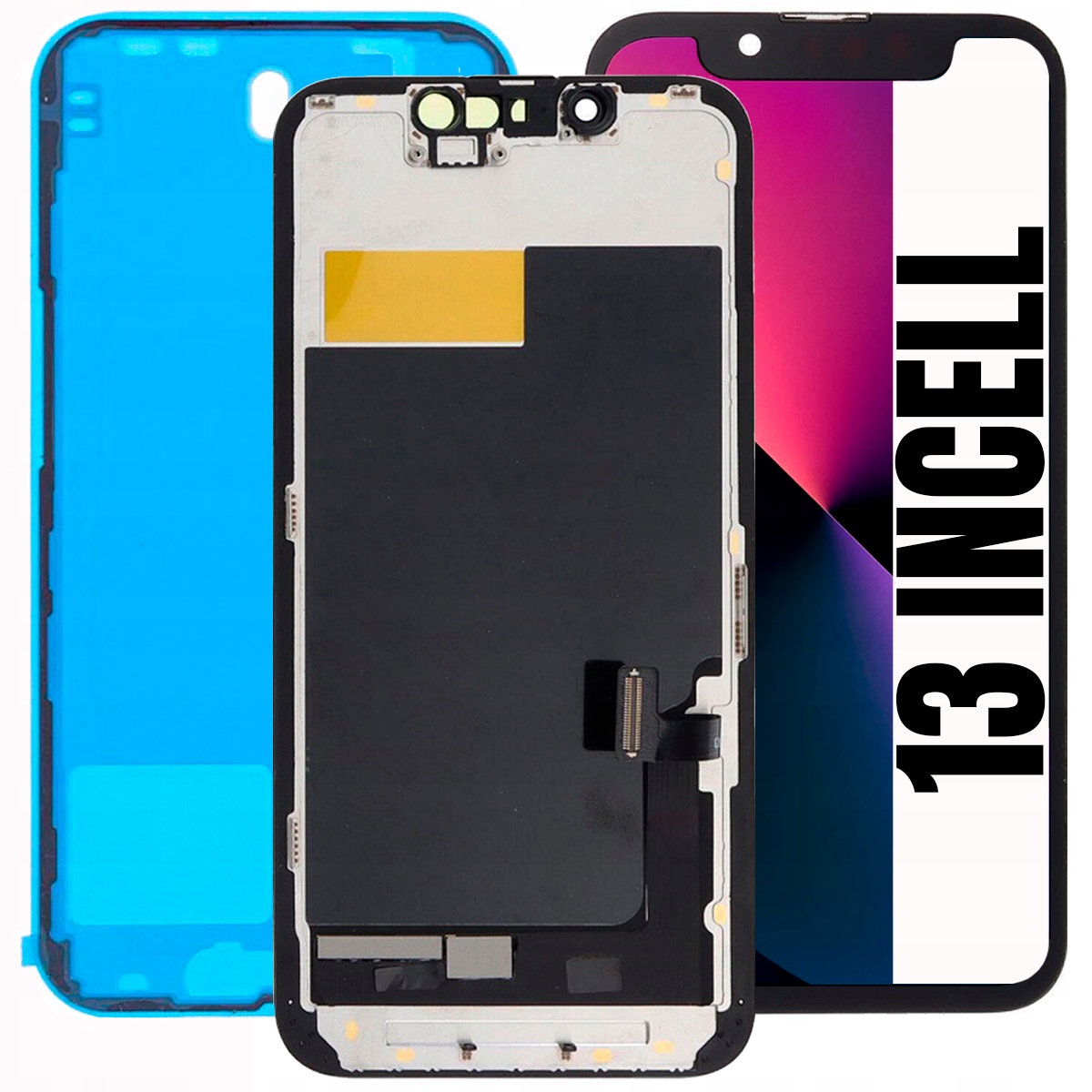 Wyświetlacz Incell do Apple A2633, A2482, iPhone 13