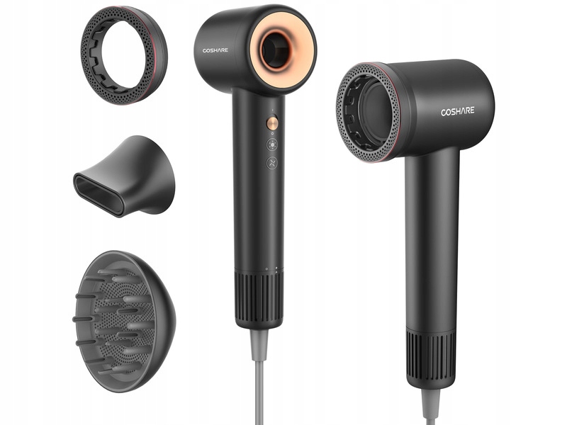 Suszarka do włosów Coshare SuperFlow1 Pro Czarny