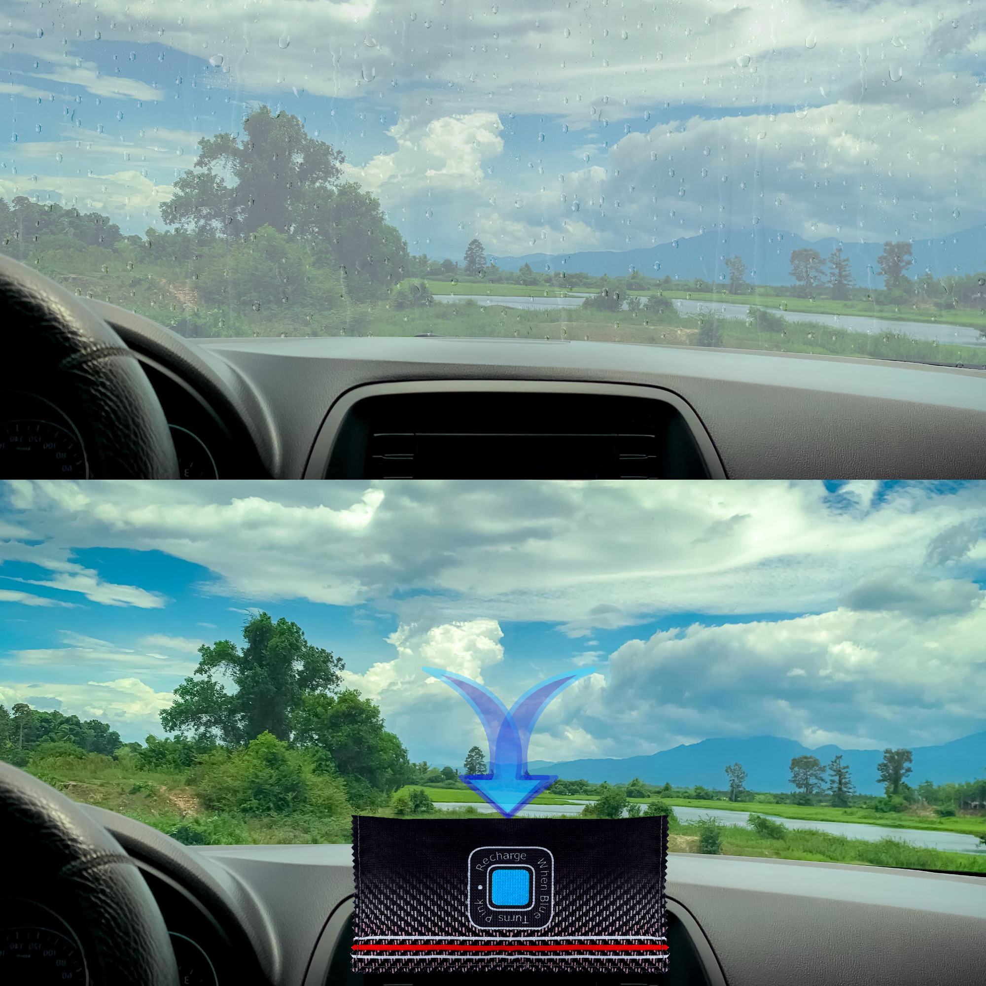 DUŻY POCHŁANIACZ WILGOCI OSUSZACZ samochodu auta EAN (GTIN) 5905123216114