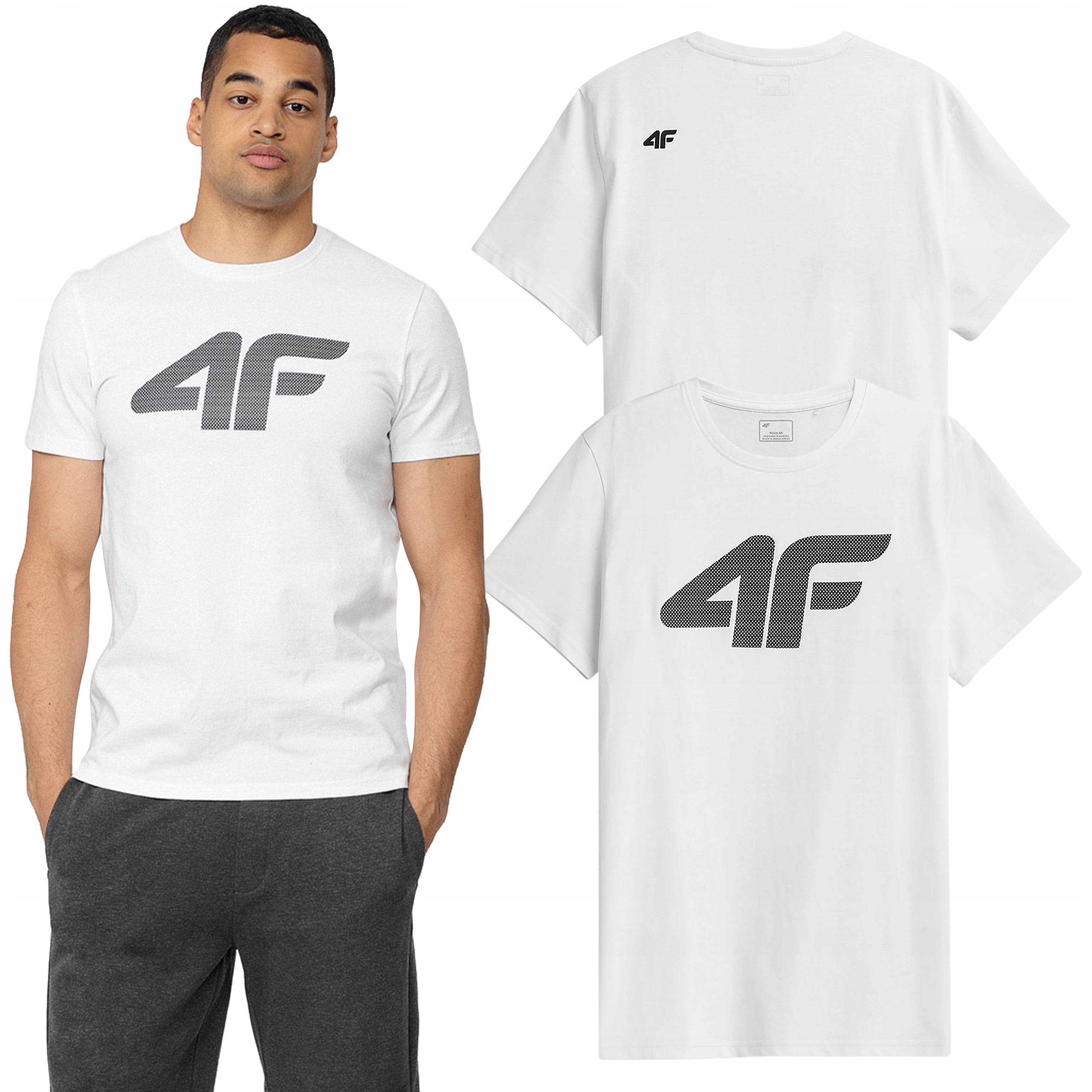 

Koszulka Męska 4F T-shirt Bawełniana Limitowana