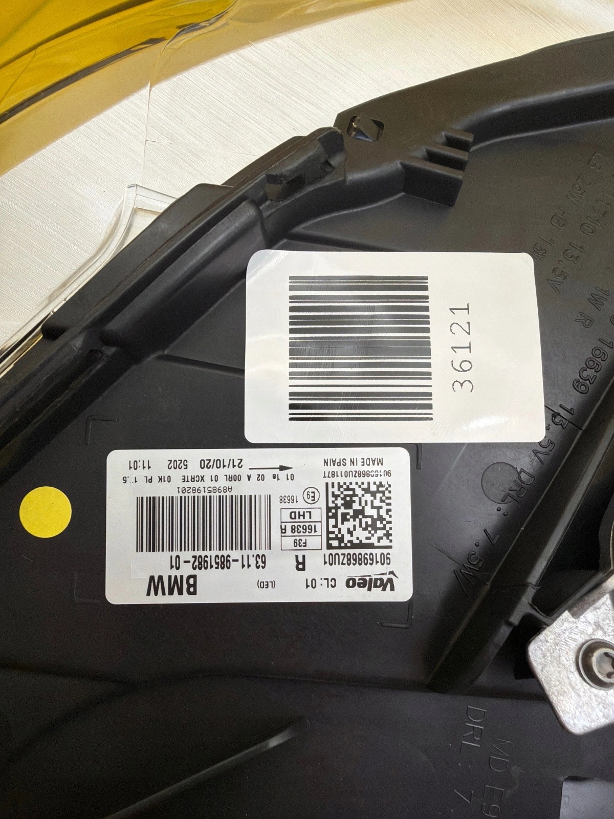 light right BMW X2 F39 18- Full Led 9851982-01