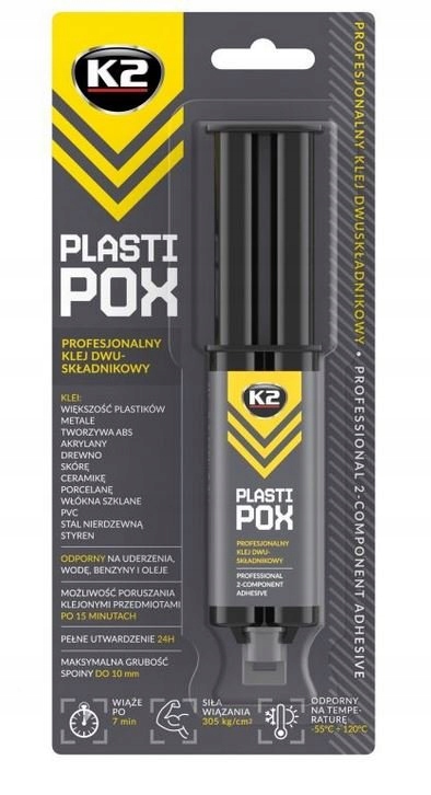

K2 plastipox klej Do plastiku spawanie plastików