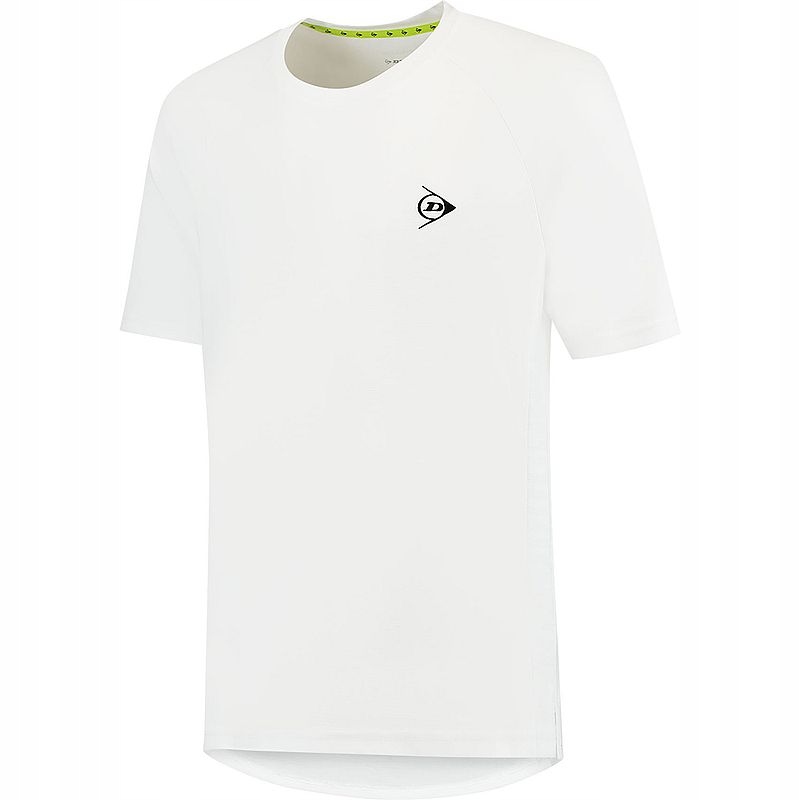Tričko Dunlop Klub Crew Tee Men White S
