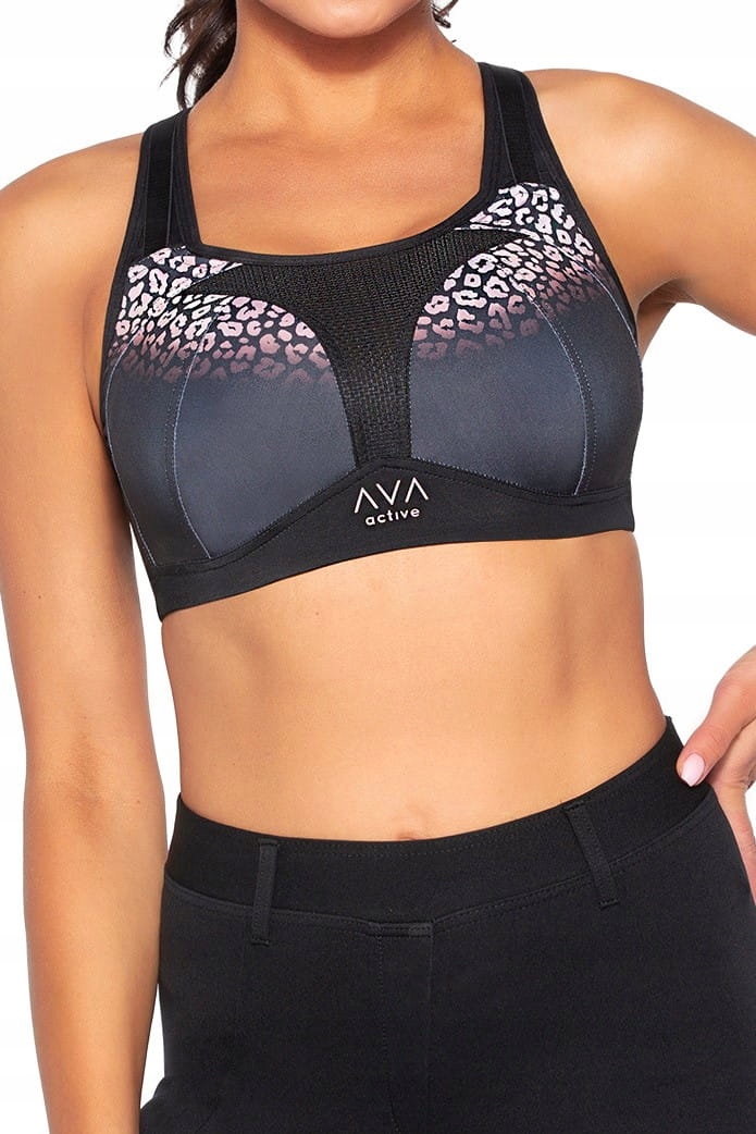 Sportovní podprsenka Ava Carri černá [Velikost 80 B]