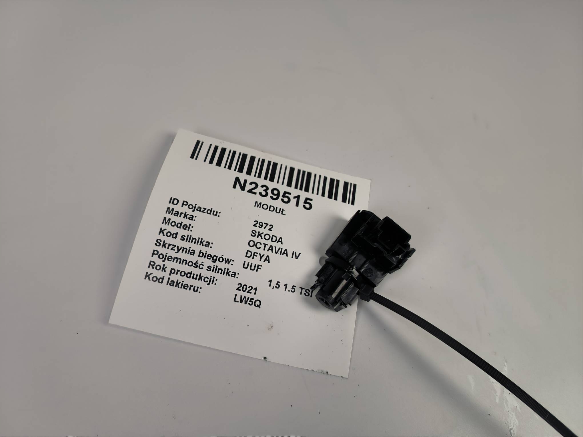 Module 5WA907527A SKODA OCTAVIA IV