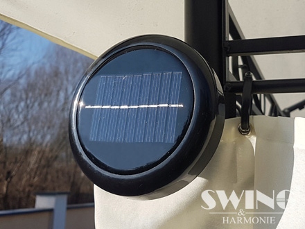 MINZO PAWILON OGRODOWY Z MOSKITIERĄ I OŚWIET.LED Wysokość 270 m