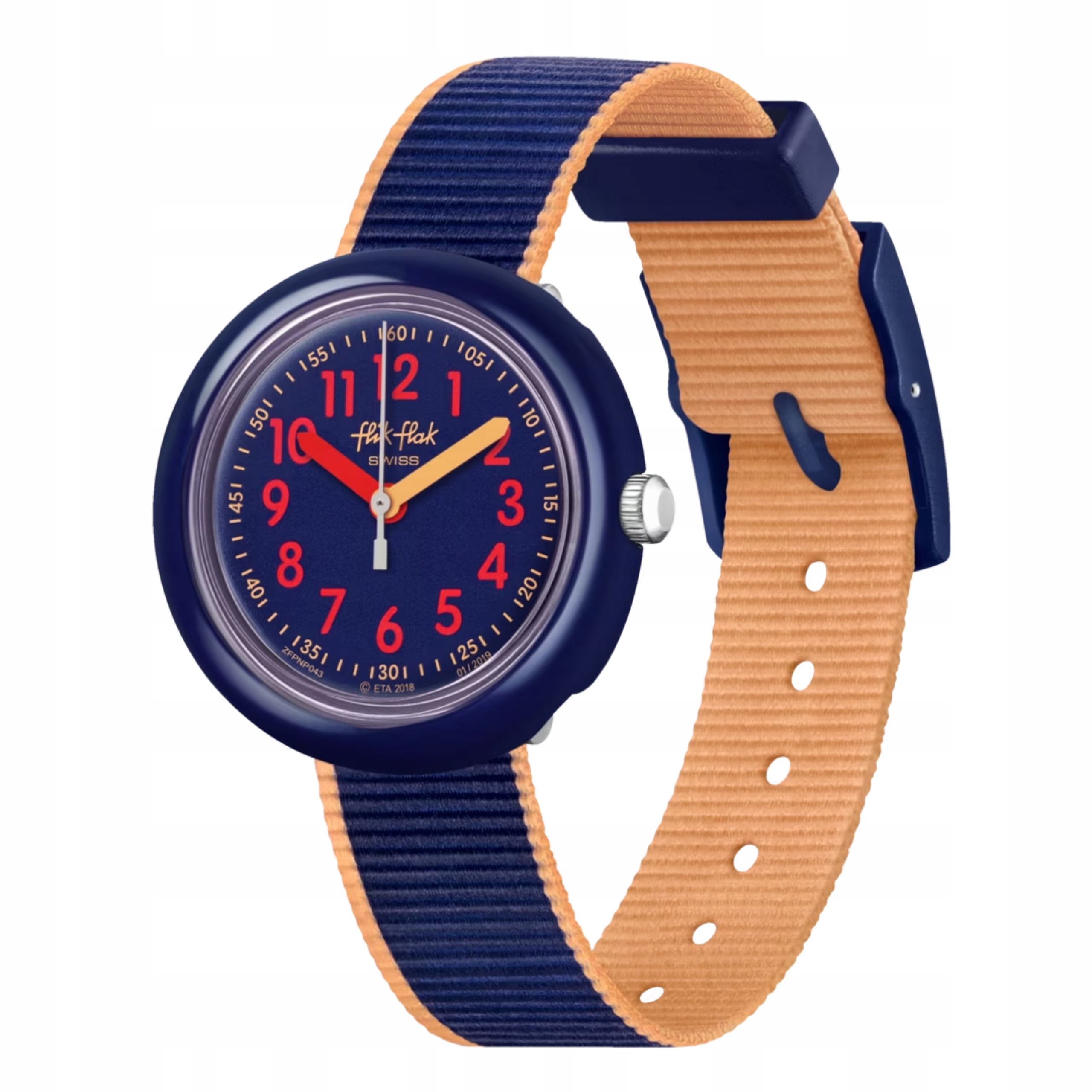 Flik Flak švýcarské hodinky pro děti Your Color Blast Blue