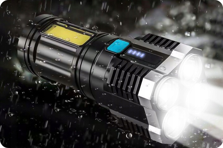 LAMPA SOLARNA DO POWIESZENIA STOJĄCA LED LATARKA WODOODPORNA MOCNA 4 TRYBY Maksymalna siła światła 800 lm