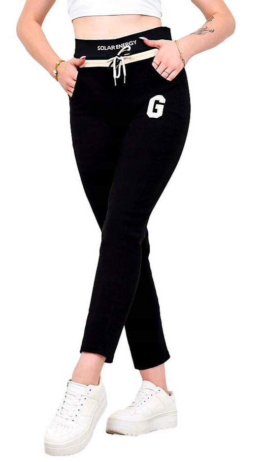 SPODNIE DAMSKIE SPORTOWO-ELEGANCKIE Kod producenta 5053