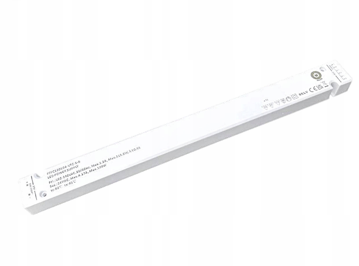 Nábytkový napájecí zdroj 24V/4.15A slim FTPC100V24-VFC-S-B