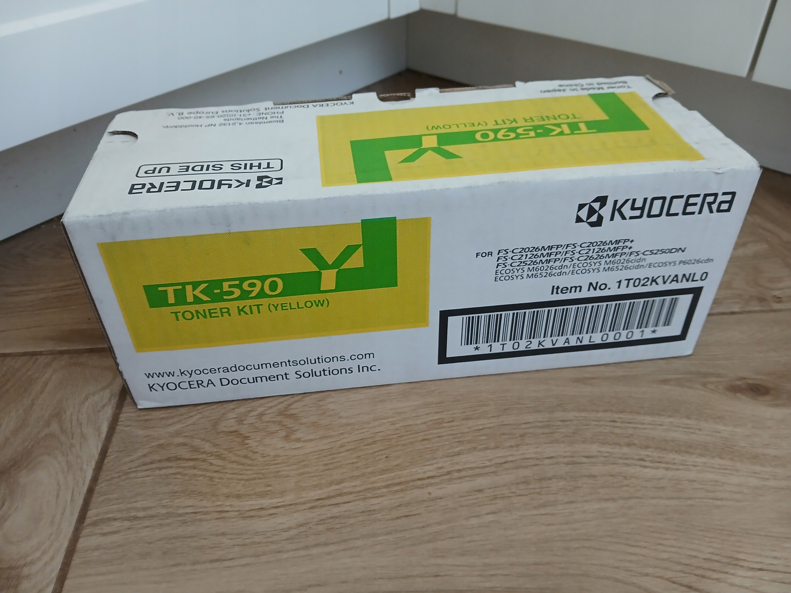 Toner Kyocera TK-590 Yellow 1T02KVANL0 Originál M6026 M6526 P6026
