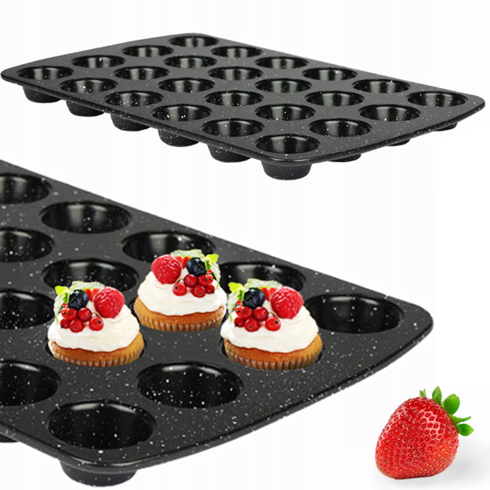 

Forma na muffiny babeczki blacha Non-stick 24 szt.