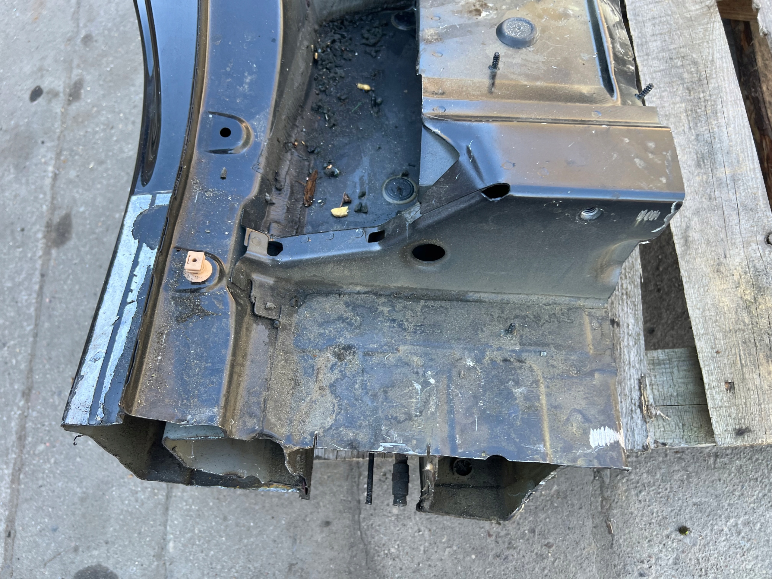 BMW X5 E70 475/9 fender rear part right quarter threshold threshold