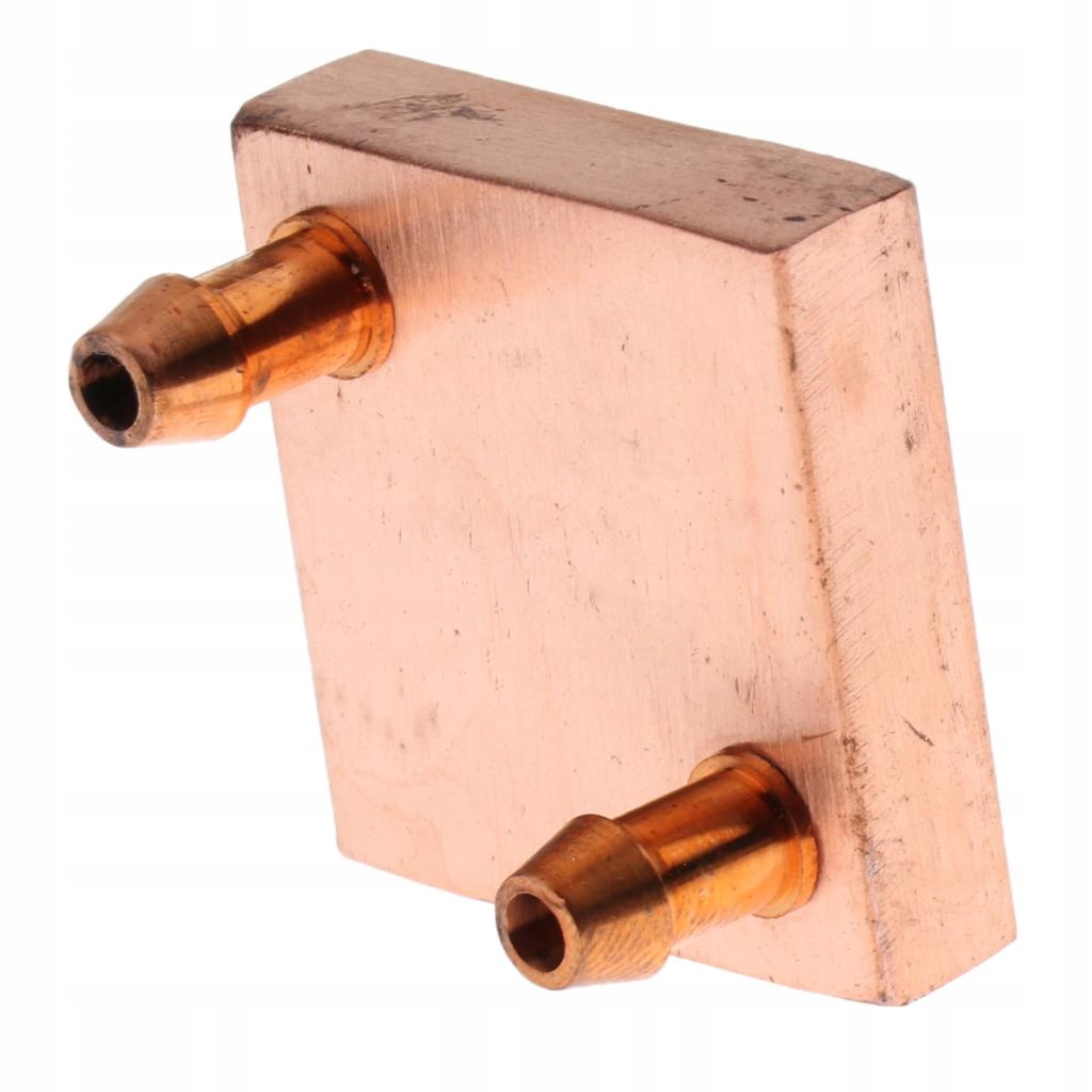 Copper Water Cooling Block for CPU Graphics Radiator Heatsink 40x40mm Szerokość 50 mm