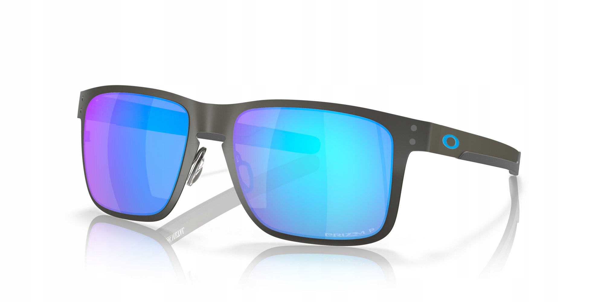 Oakley Holbrook Metal Matte Gunmetal Prizm Sapphire Polarized