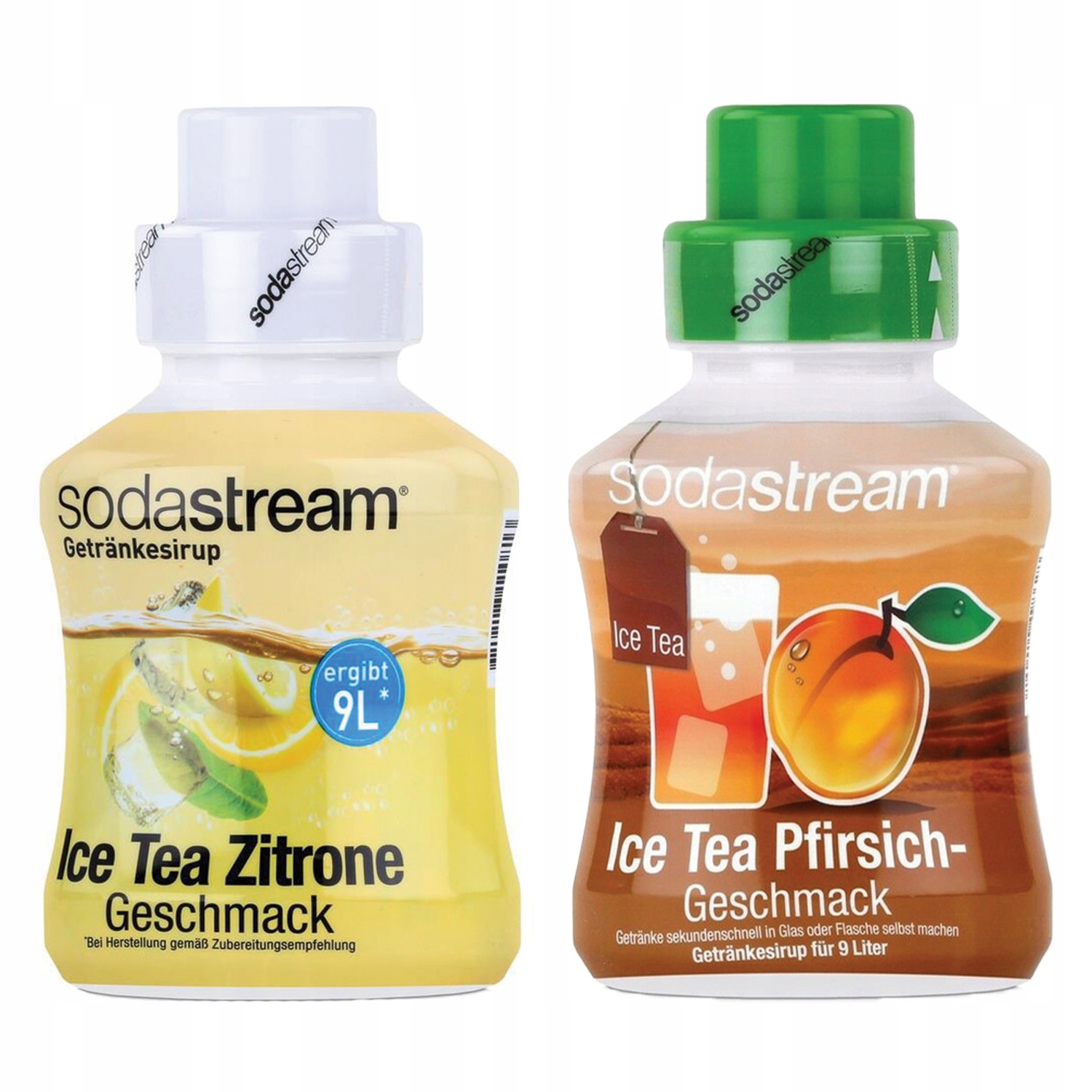 

2X Syropy Sodastream Ice Tea Brzoskwinia Cytryna