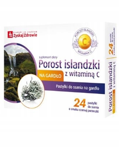 

Zyskaj Zdrowie Porost islandzki z witaminą C