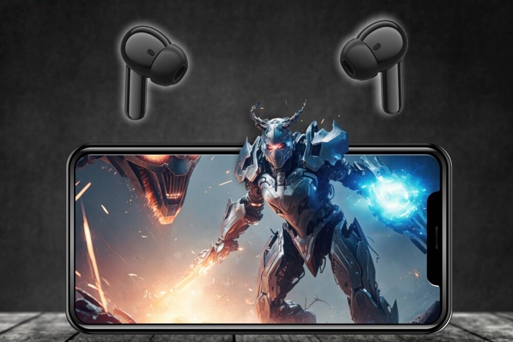 Słuchawki dokanałowe MANTA Rytmo Czarny Mikrofon tak