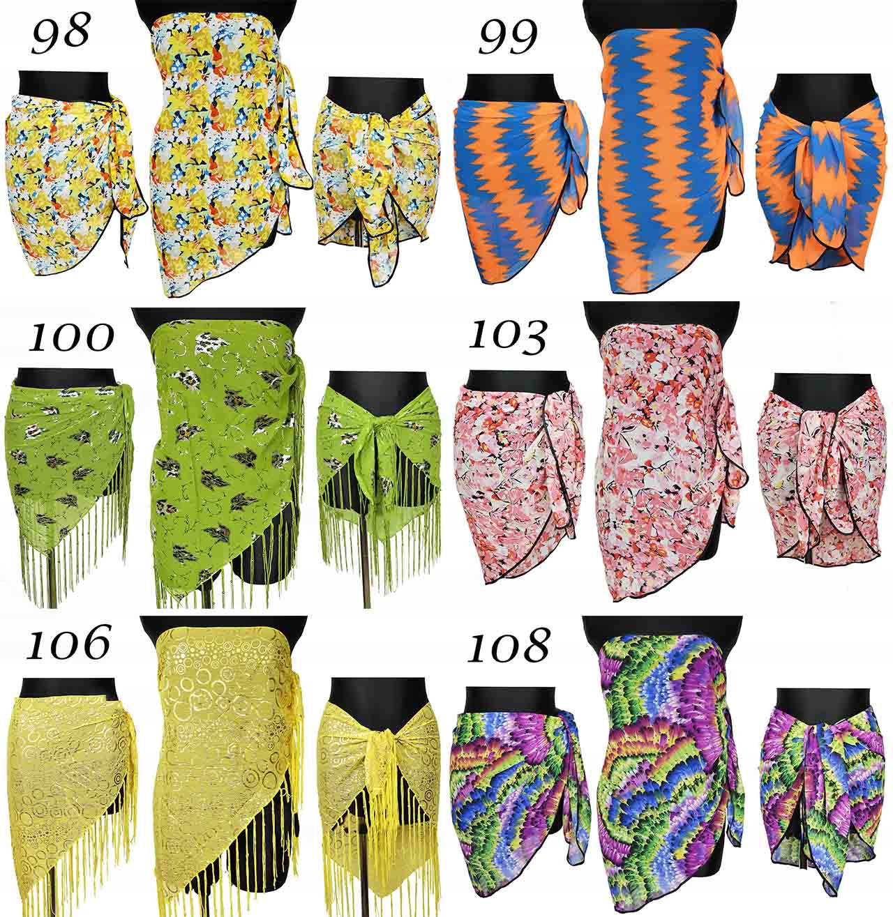 PAREO PAREA CHUSTA PLAŻOWA TRÓJKĄTNA 115 KOLORÓW Wzór dominujący inny wzór