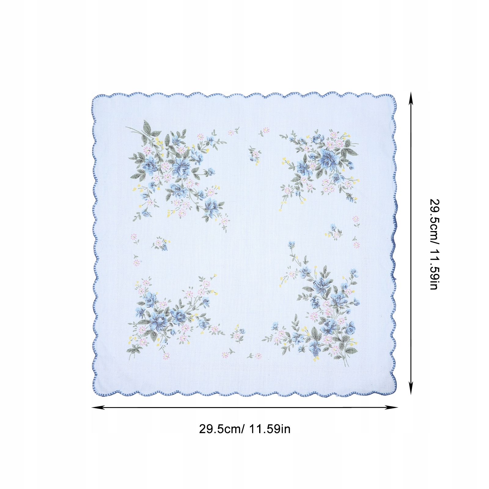 CHUSTECZKI W KWIATACH Szerokość produktu 17 cm