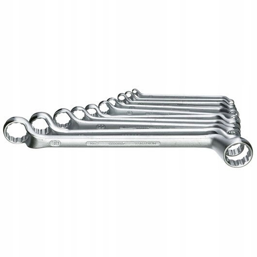 Sada oboustranne ockove klice DIN838 6-32mm 10 ks. Gedore
