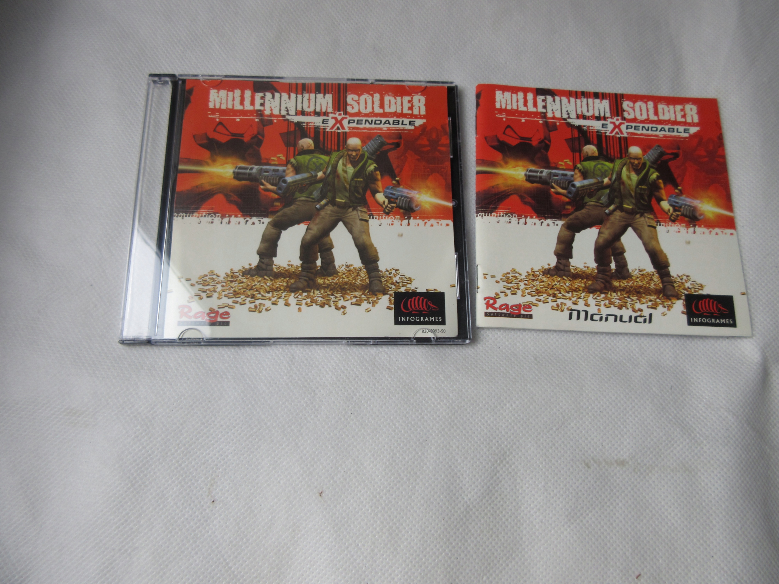 Millennium Soldier: Expendable Sega Dreamcast pudełkowa