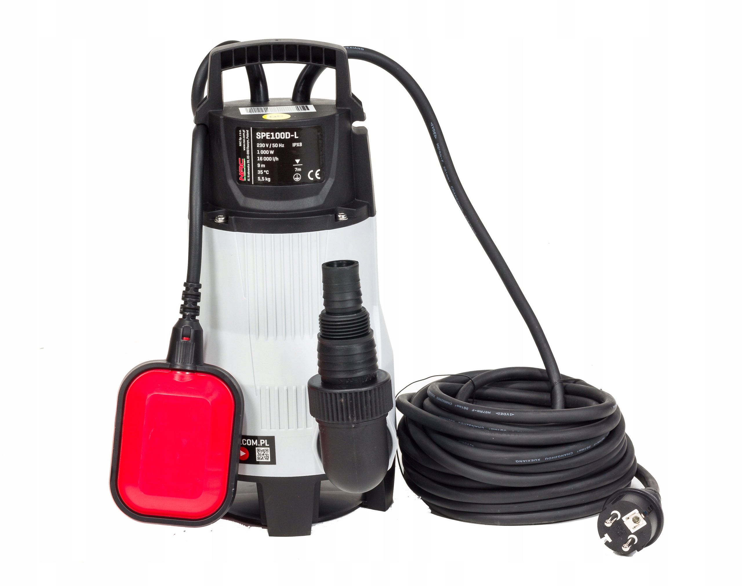 Pompa Zanurzeniowa Do Wody Brudnej Nac SPE100D-L