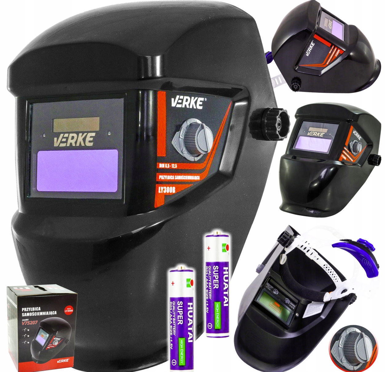 СВАРОЧНАЯ МАСКА АВТО ЗАТЕМНЕНИЕ ШЛЕМ ДЛЯ СВАРКИ С РЕГУЛИРУЕМЫМ ФИЛЬТРОМ