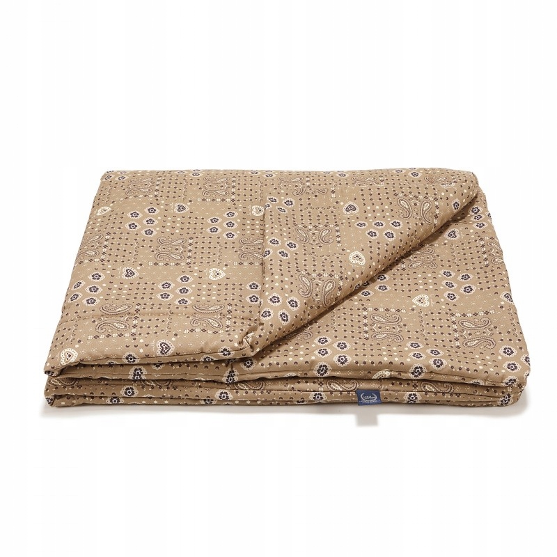 La Millou Kołdra Bawełniana Bandana Mocca (M 80 x 100 cm) 155365