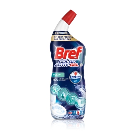Bref Color Active Citrus Odor Stop Żel WC 700 ml — 4