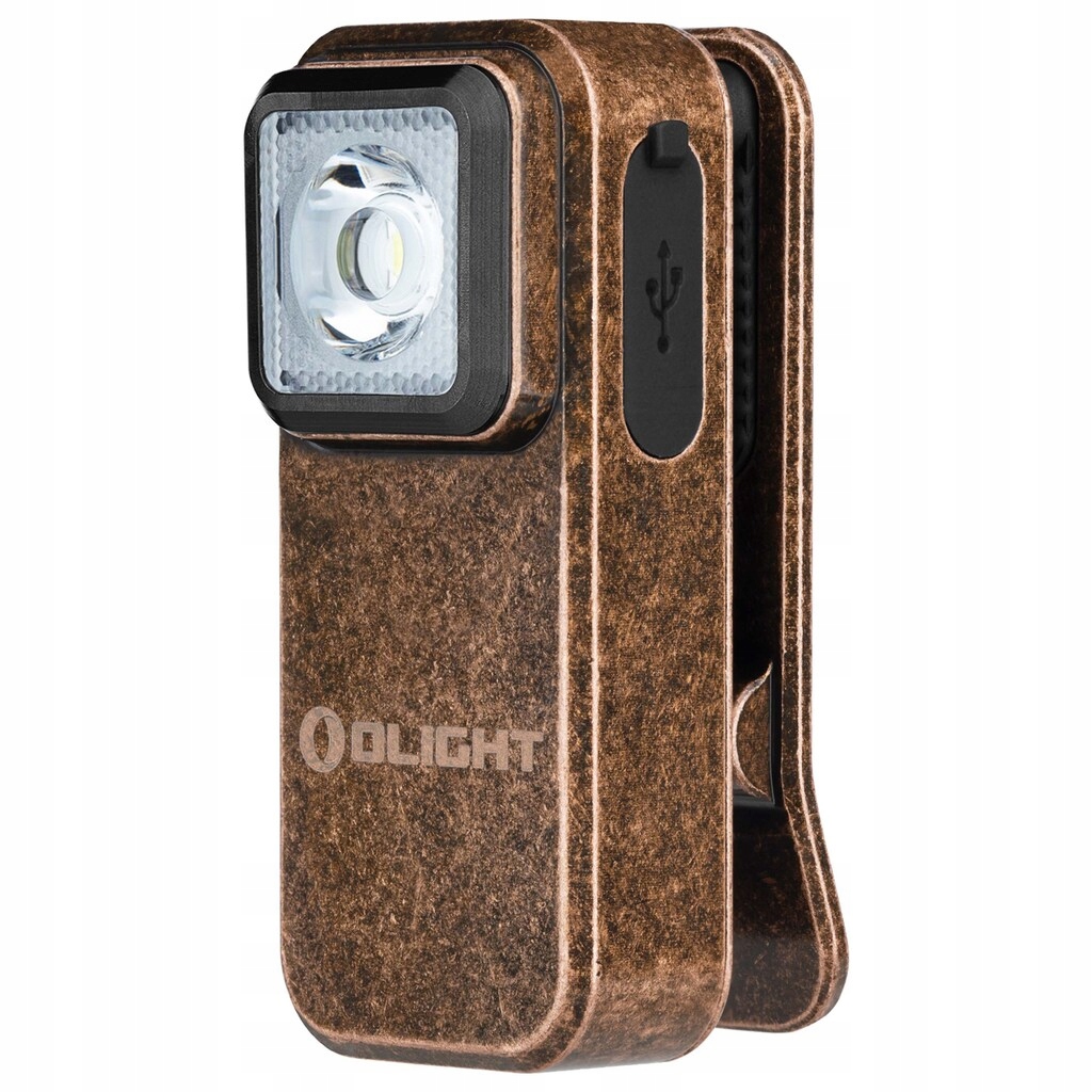 Latarka akumulatorowa EDC Olight Oclip Copper - 300 lumenów