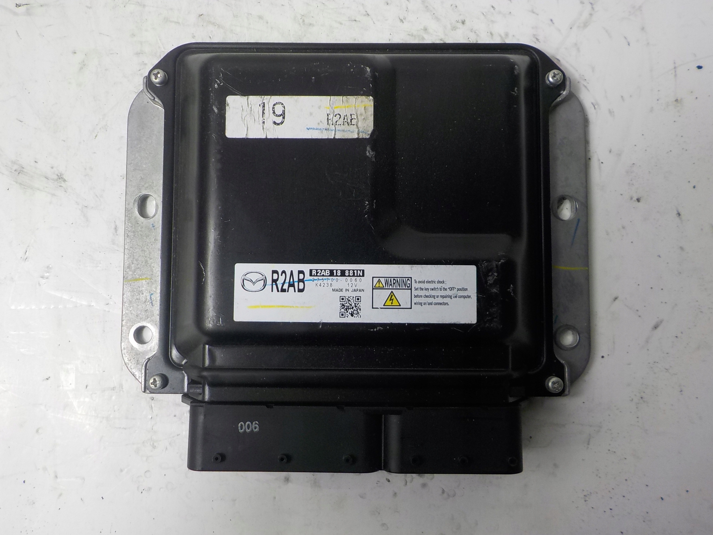 MAZDA 6 II computer control unit 275700-0060 R2AB 18 881N