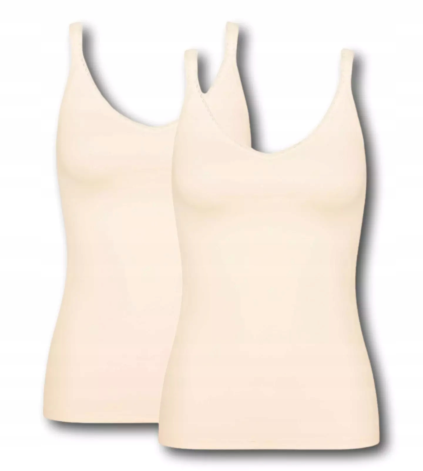 Koszulka Damska Sloggi Kremowa 2szt.. M