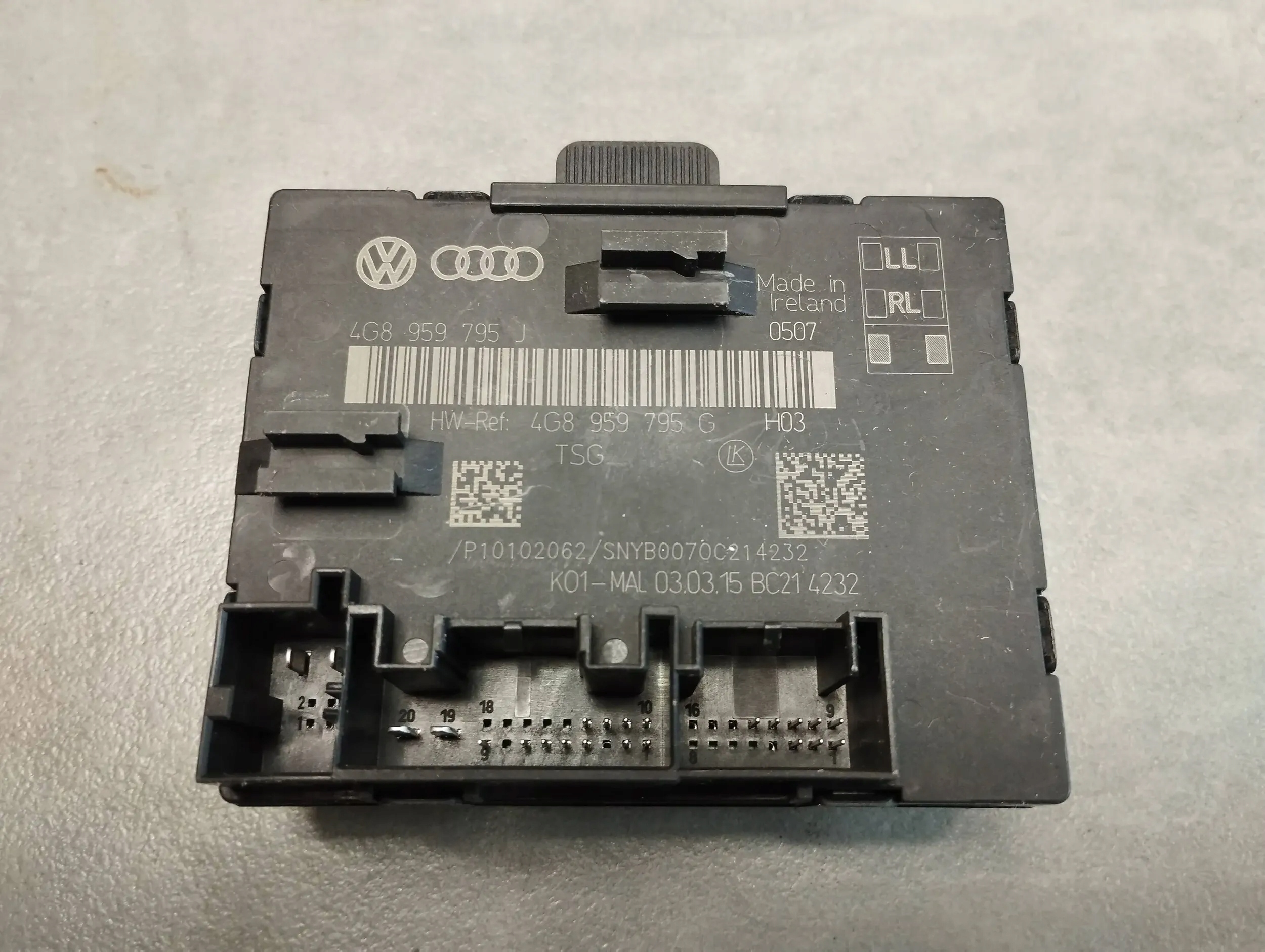 Audi A6 C7 4G module door 4G8959795J