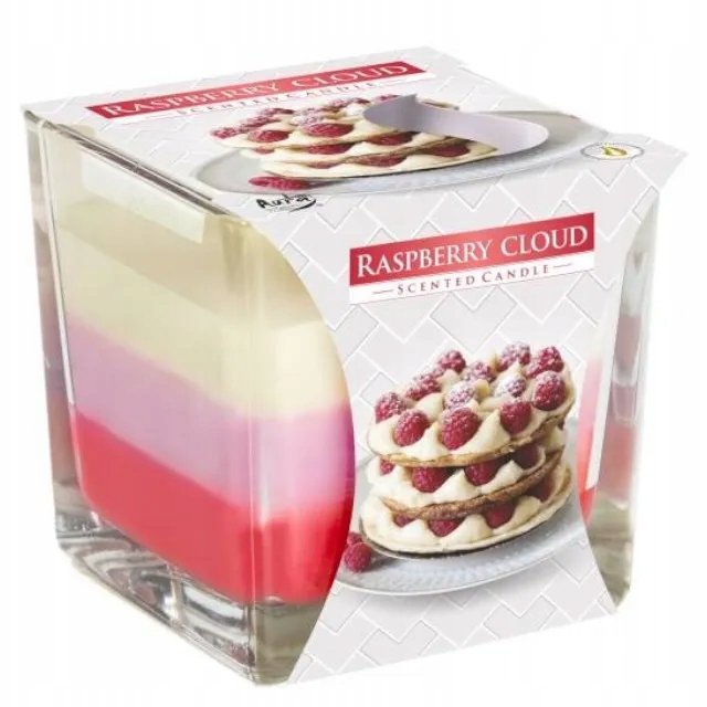 

Bispol Świeca zapachowa w szkle Malinowa Chmurka