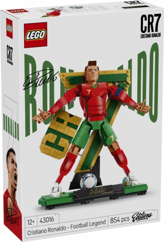 stavebnice Lego Editions Football 43016 Cristiano Ronaldo fotbalová legenda