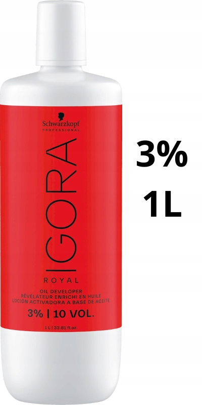 SCHWARZKOPF IGORA ROYAL Developer 3% 1000ml