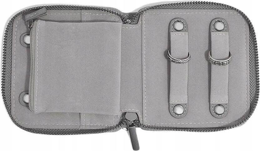 Krabička na šperky s prostorem pro prsteny Stackers, šedá