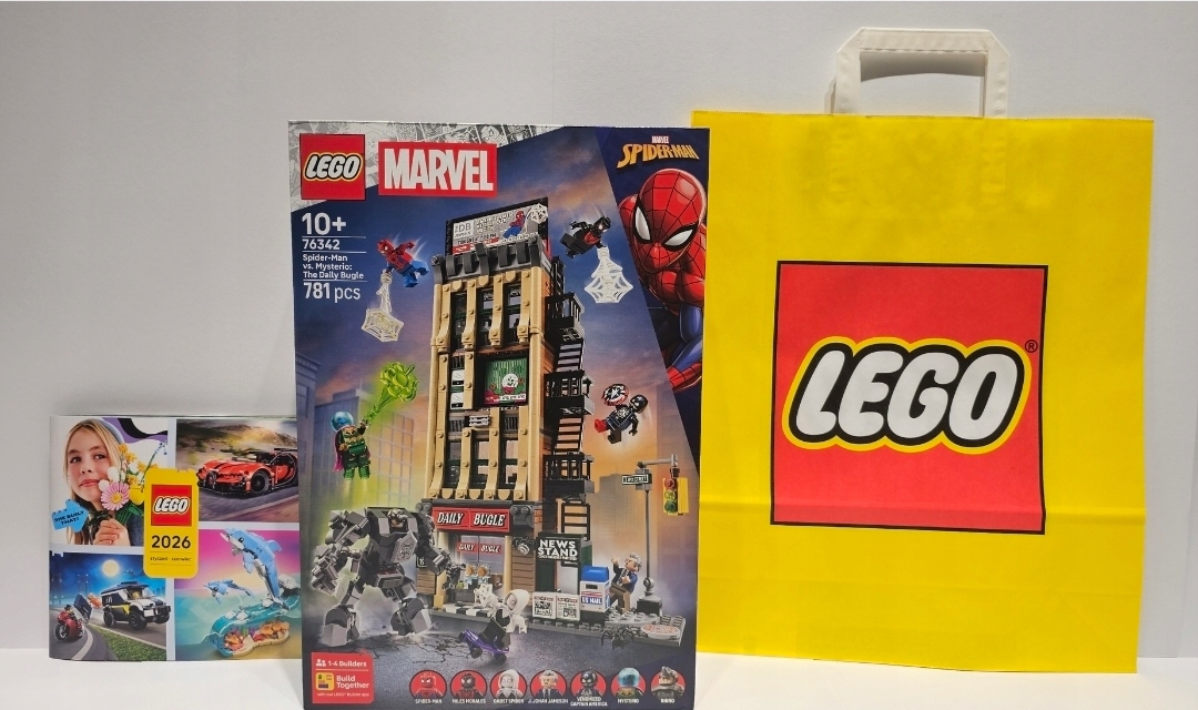 Lego 76342 Marvel Spider-Man versus Mysterio Daily Bugle Taška Katalog