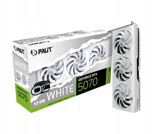 Karta graficzna Palit GeForce Rtx 5070 White Oc 12 Gb