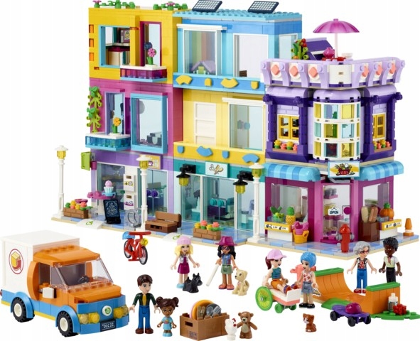 LEGO FRIENDS - BUDYNKI PRZY GŁÓWNEJ ULICY - 41704 Numer produktu 41704