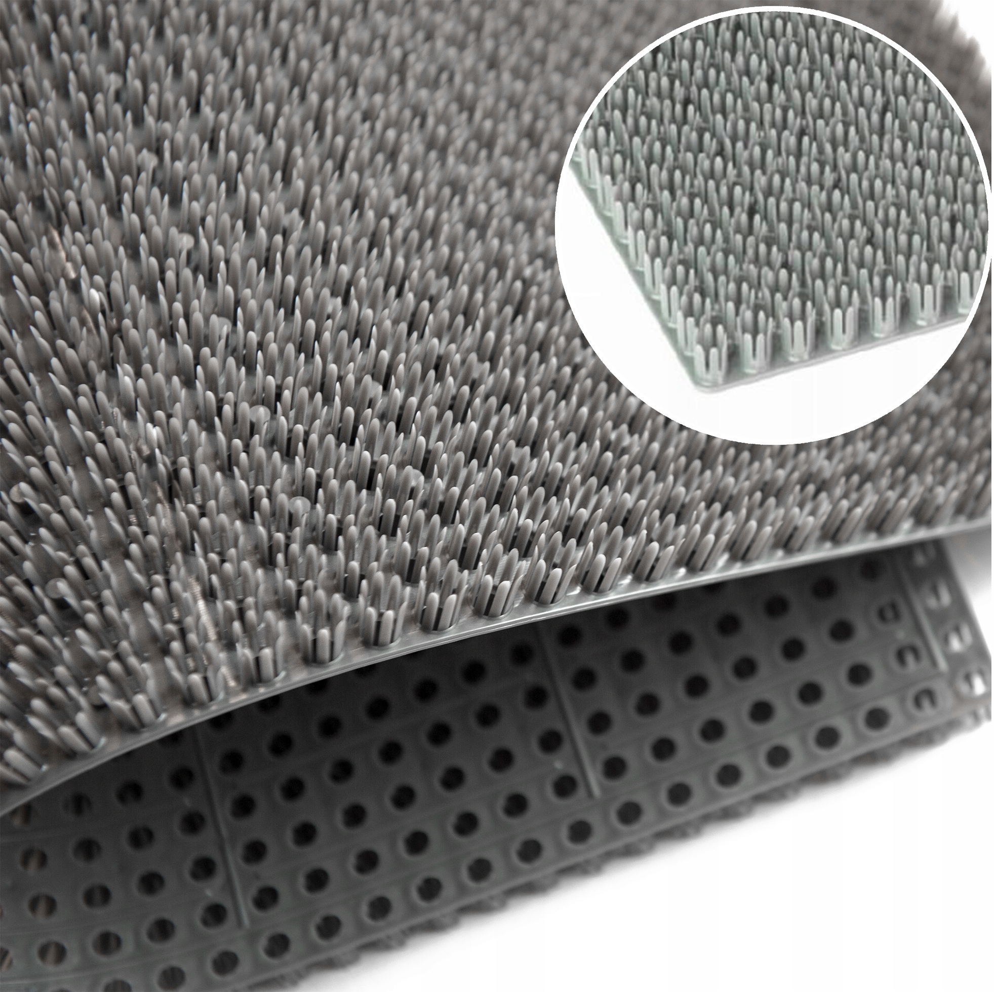 

Wycieraczka igłowa sztuczna trawa 40x60 cm szara