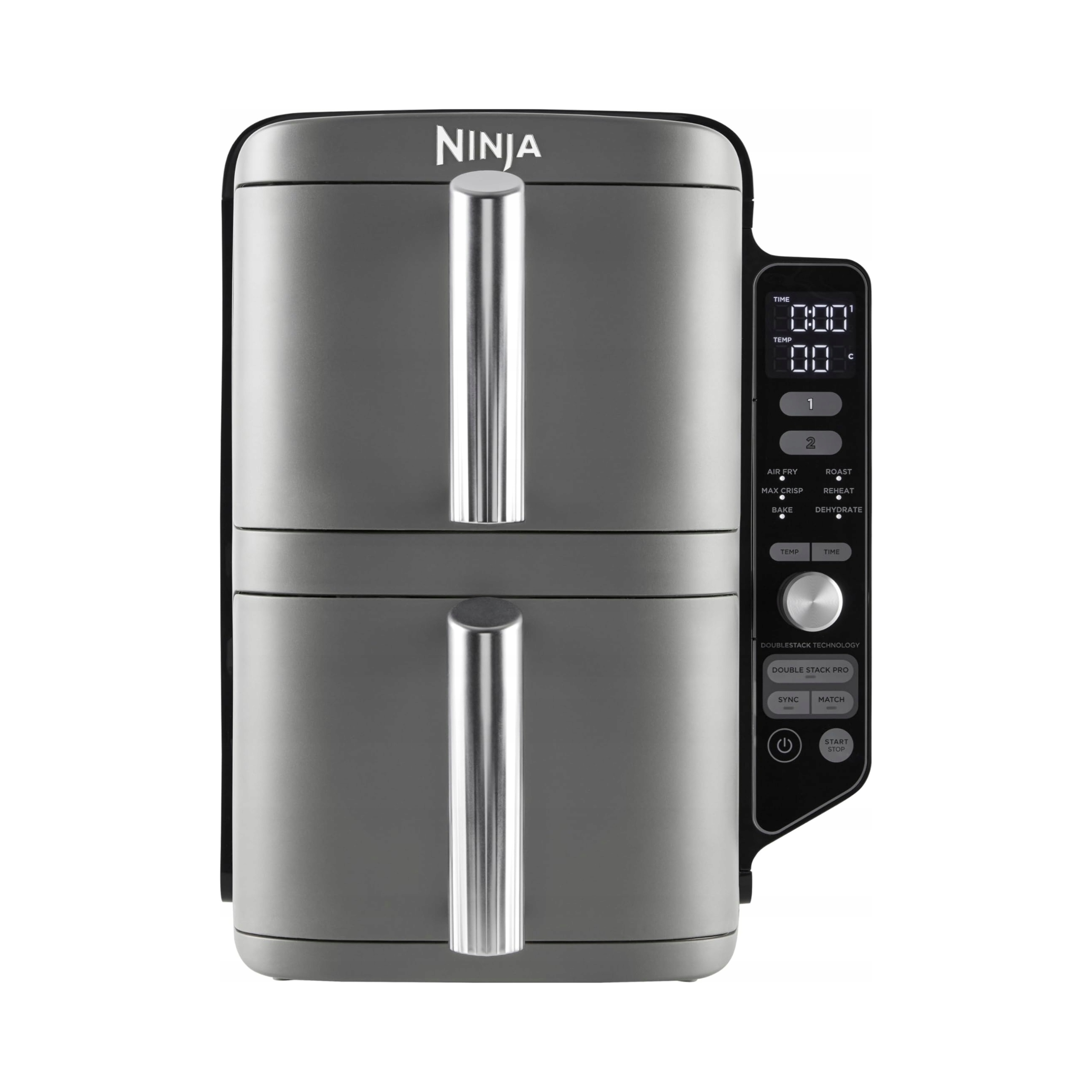 Frytkownica beztłuszczowa Ninja SL400EU AirFryer 2470W 9,5l Srebrno-szara