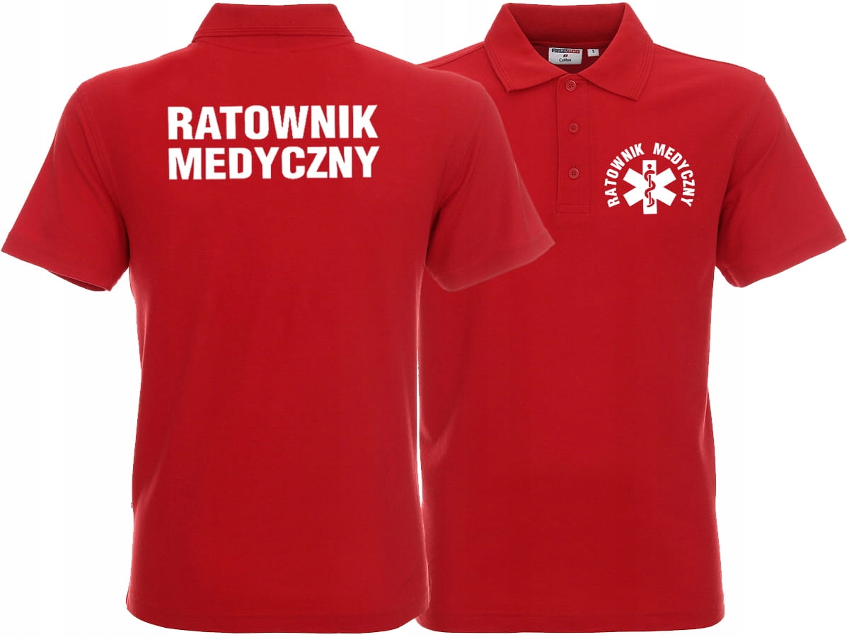 

Koszulka Polo Ratownik Medyczny Ratownictwo Lekarz
